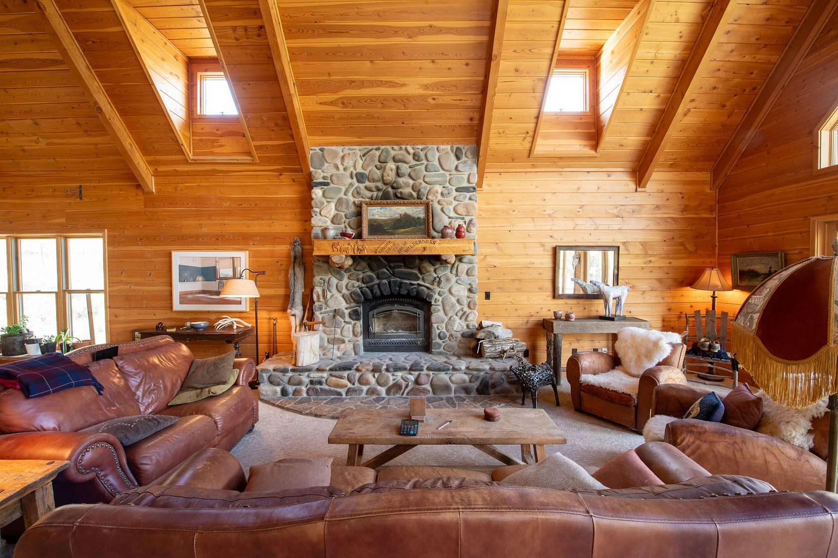 44.8 Acres of Agricultural Land with Home for Sale in Challis, Idaho