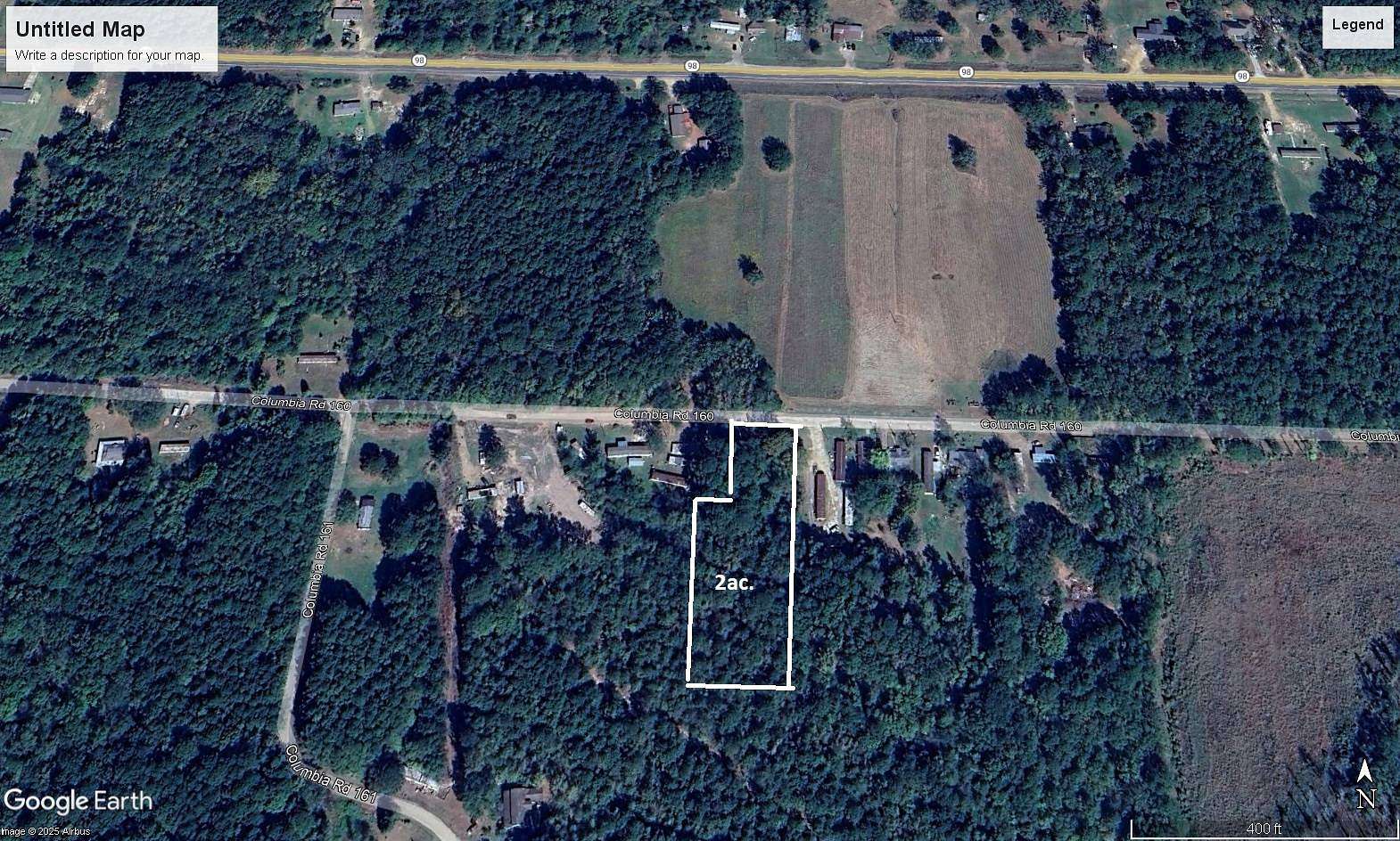 2 Acres of Land for Sale in Magnolia, Arkansas