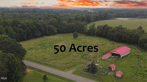 50 Acres of Agricultural Land for Sale in Siler City, North Carolina