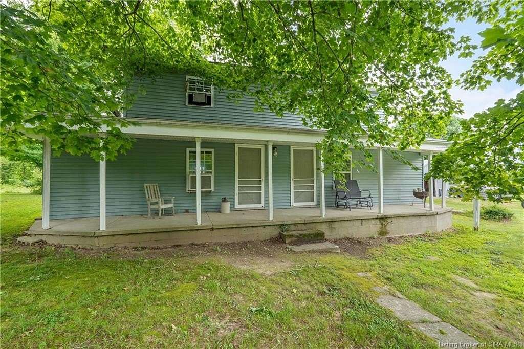 101 Acres of Agricultural Land with Home for Sale in Taswell, Indiana