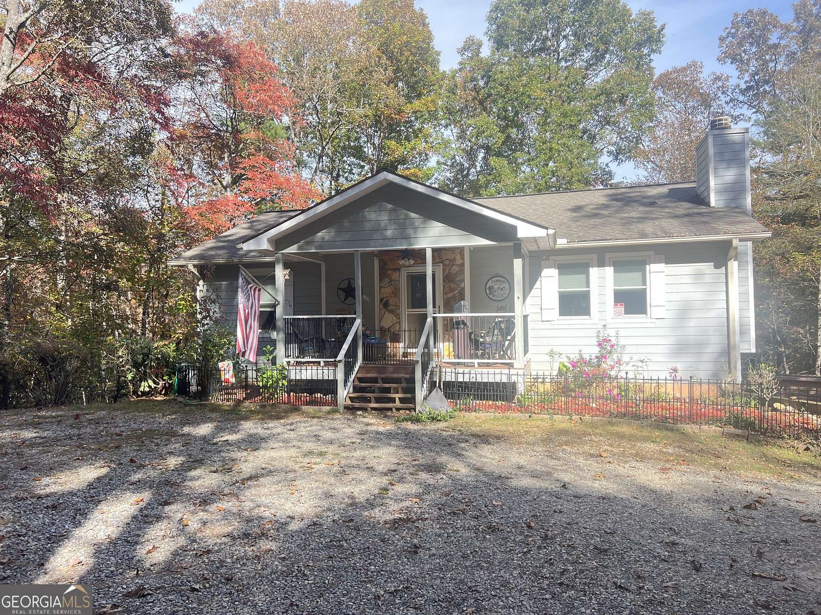 2.43 Acres of Residential Land with Home for Sale in Morganton, Georgia