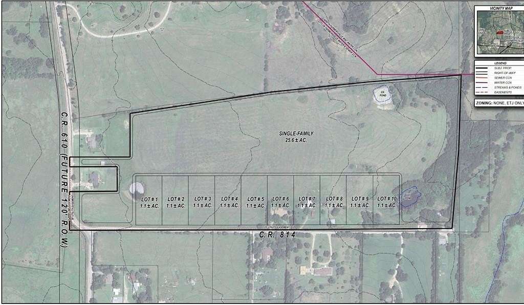 1.1 Acres of Land for Sale in Farmersville, Texas