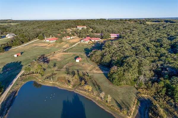 81 Acres of Land with Home for Sale in Valley View, Texas