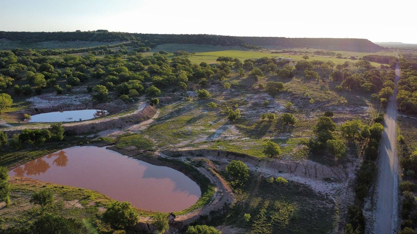 128 Acres of Land with Home for Sale in Ovalo, Texas