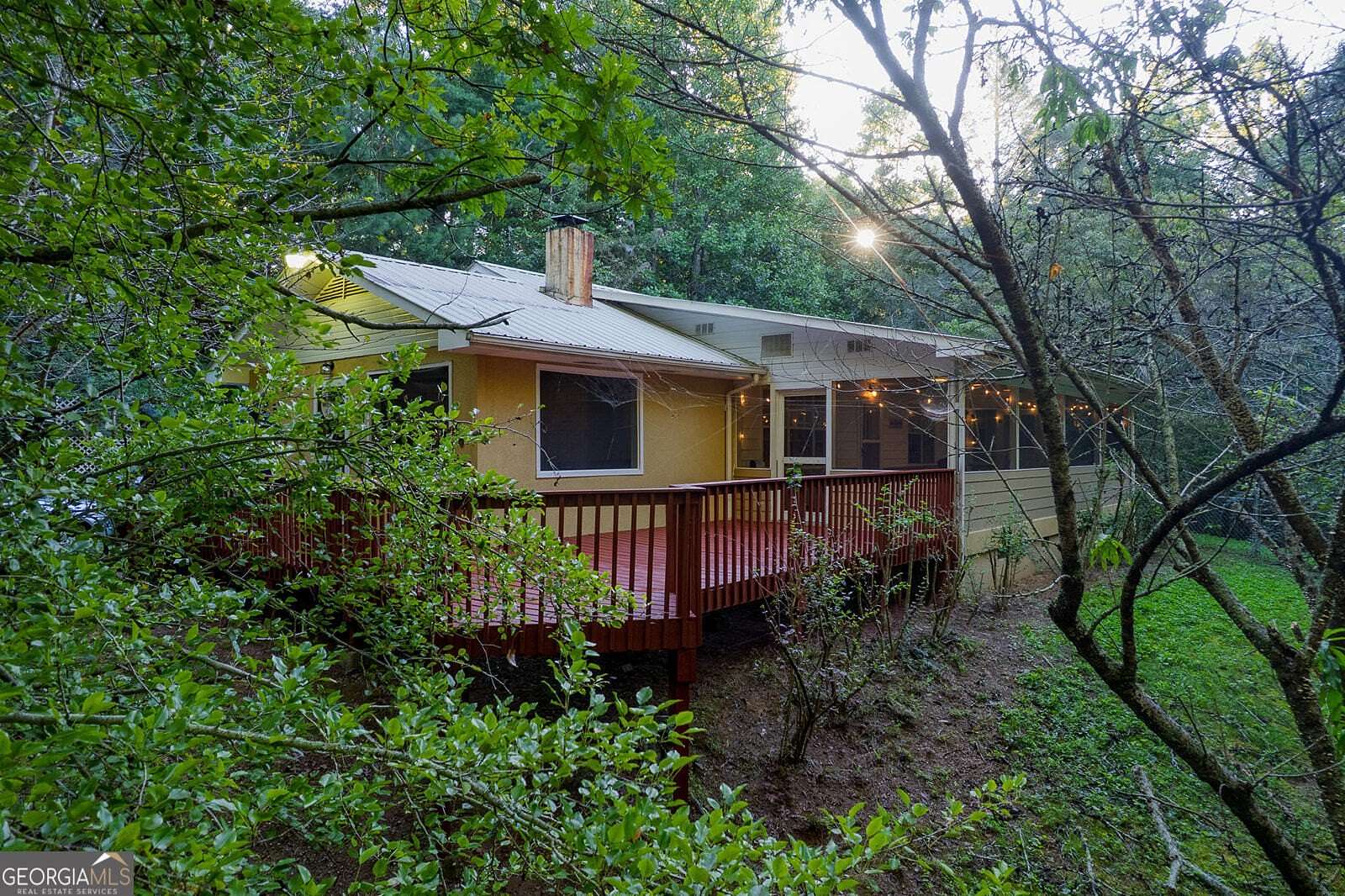 2.5 Acres of Land with Home for Sale in Ellijay, Georgia
