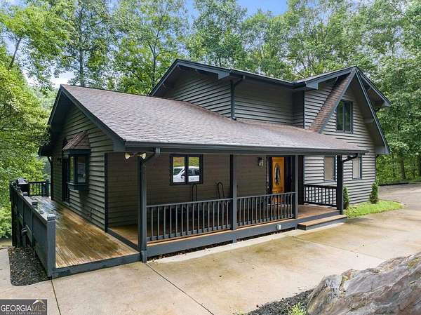 2.5 Acres of Residential Land with Home for Sale in Dawsonville, Georgia