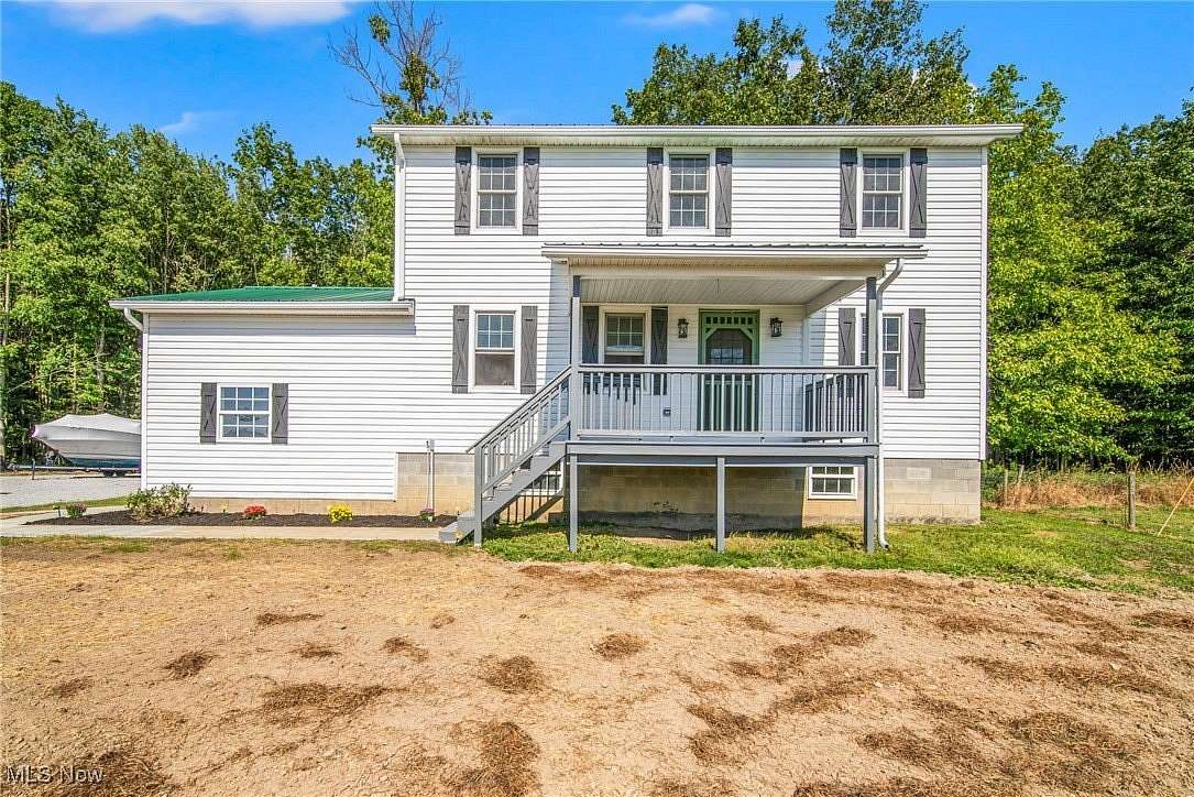 9.46 Acres of Residential Land with Home for Sale in Pierpont, Ohio