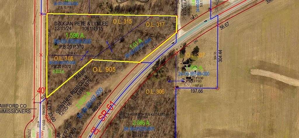 3.37 Acres of Commercial Land for Sale in Crestline, Ohio