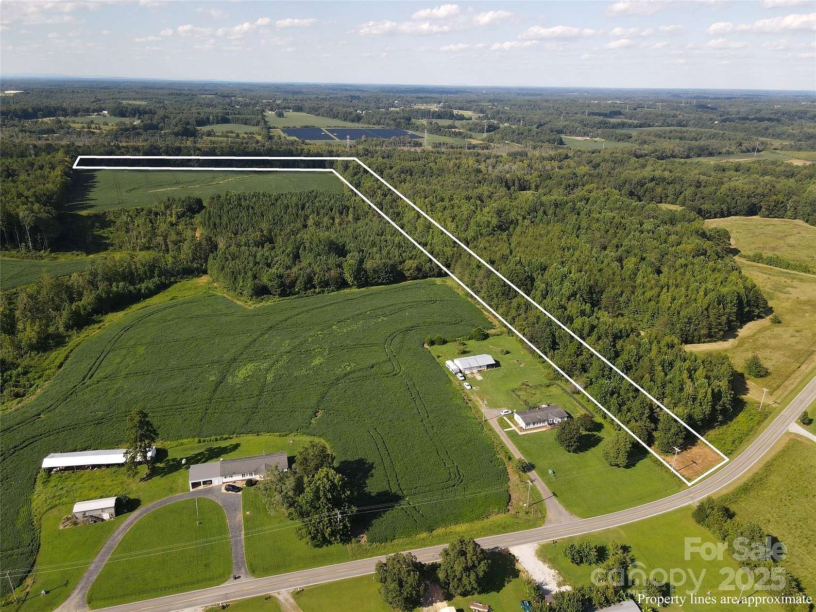 15.1 Acres of Land for Sale in Cleveland, North Carolina