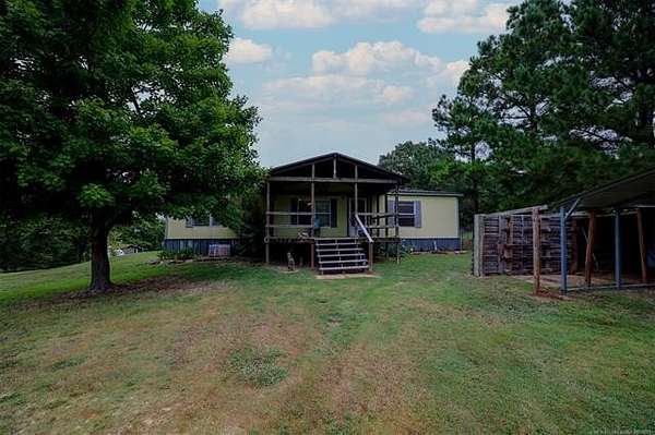 4 Acres of Residential Land with Home for Sale in Mannford, Oklahoma