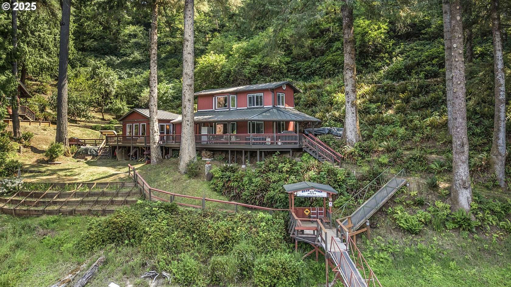 3 Acres of Residential Land with Home for Sale in Lakeside, Oregon