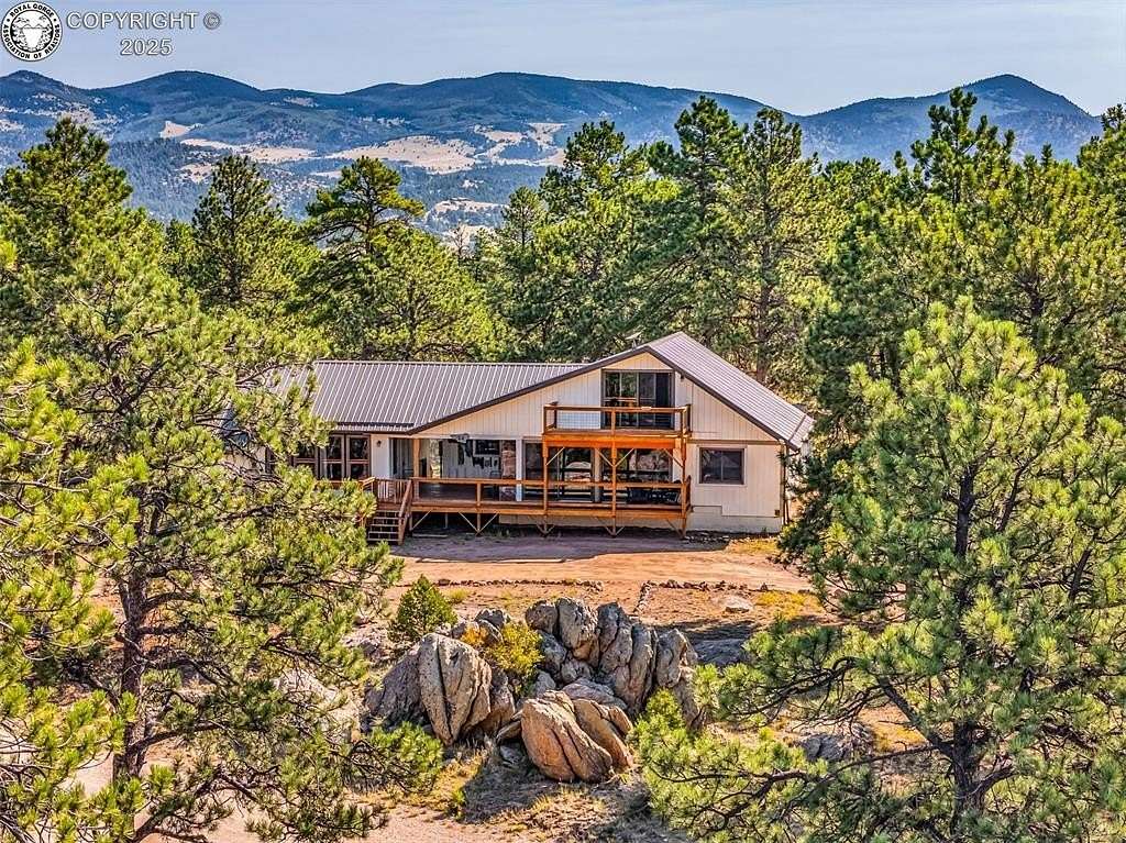5.1 Acres of Land with Home for Sale in Westcliffe, Colorado