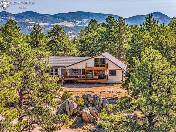 5.1 Acres of Land with Home for Sale in Westcliffe, Colorado