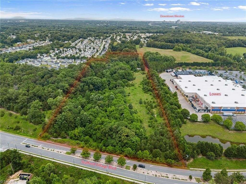 13.6 Acres of Mixed-Use Land for Sale in Winston-Salem, North Carolina