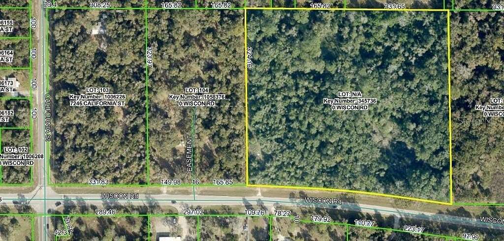 9.15 Acres of Residential Land for Sale in Brooksville, Florida