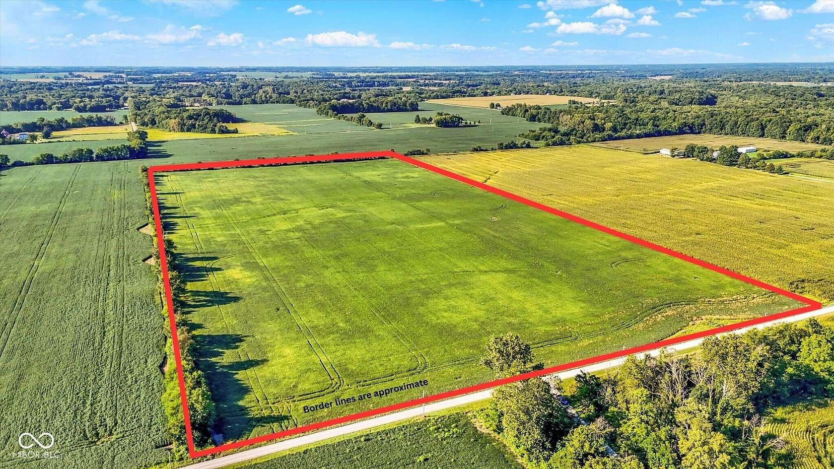 38.5 Acres of Agricultural Land for Sale in Crawfordsville, Indiana