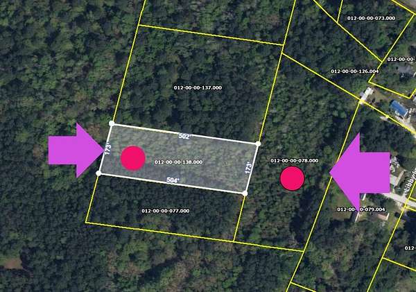 5.73 Acres of Land for Sale in Smoaks, South Carolina