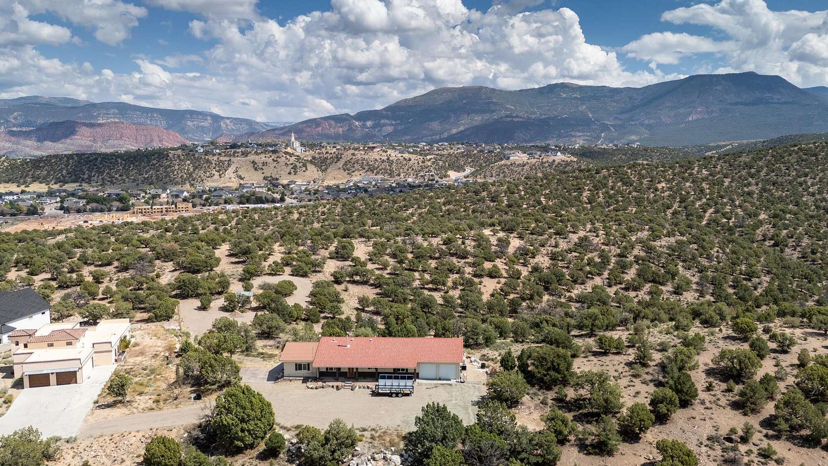 3.42 Acres of Residential Land with Home for Sale in Cedar City, Utah