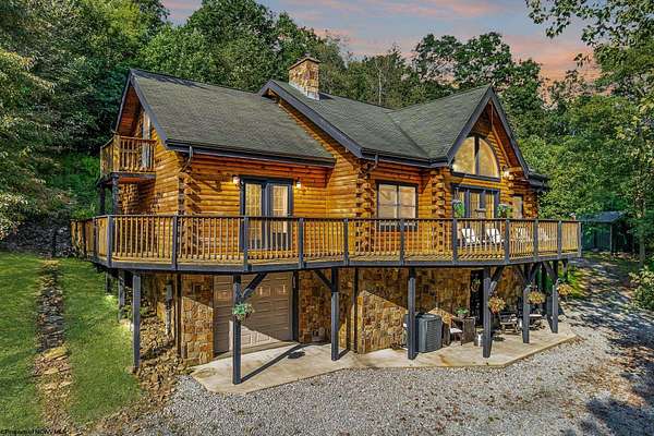 3.25 Acres of Land with Home for Sale in Tunnelton, West Virginia