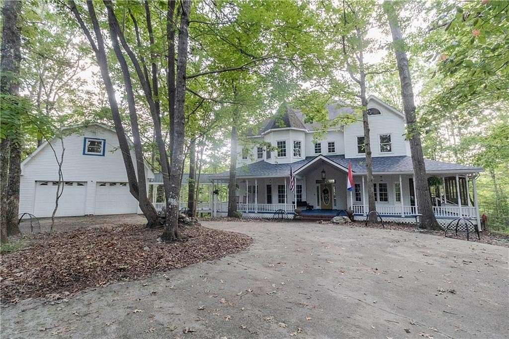 25 Acres of Recreational Land with Home for Sale in Dahlonega, Georgia