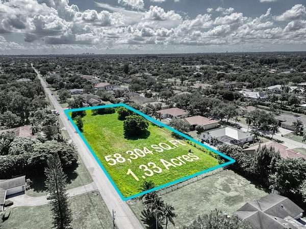 1.33 Acres of Residential Land for Sale in Plantation, Florida