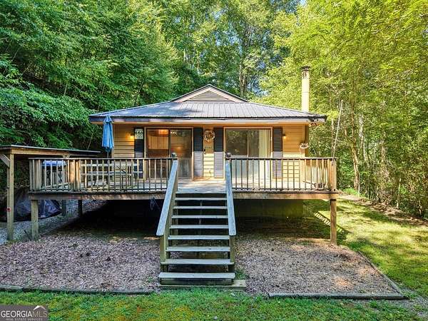 2.1 Acres of Residential Land with Home for Sale in Young Harris, Georgia