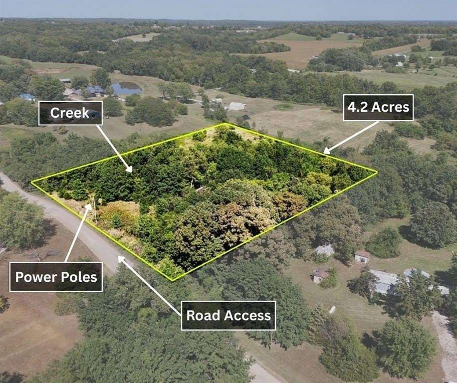 4.22 Acres of Residential Land for Sale in Kingsville, Missouri