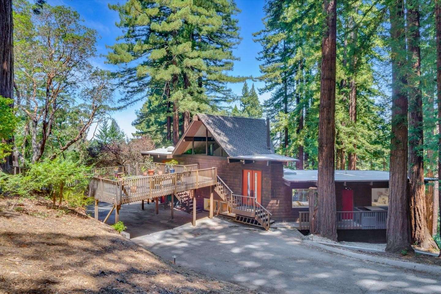 2.69 Acres of Residential Land with Home for Sale in Woodside, California