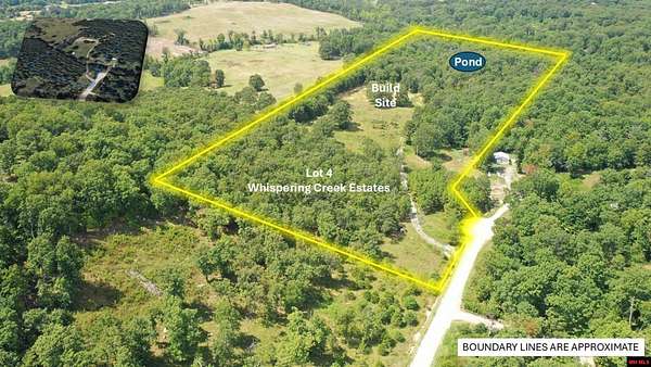 13.8 Acres of Land for Sale in Mountain Home, Arkansas