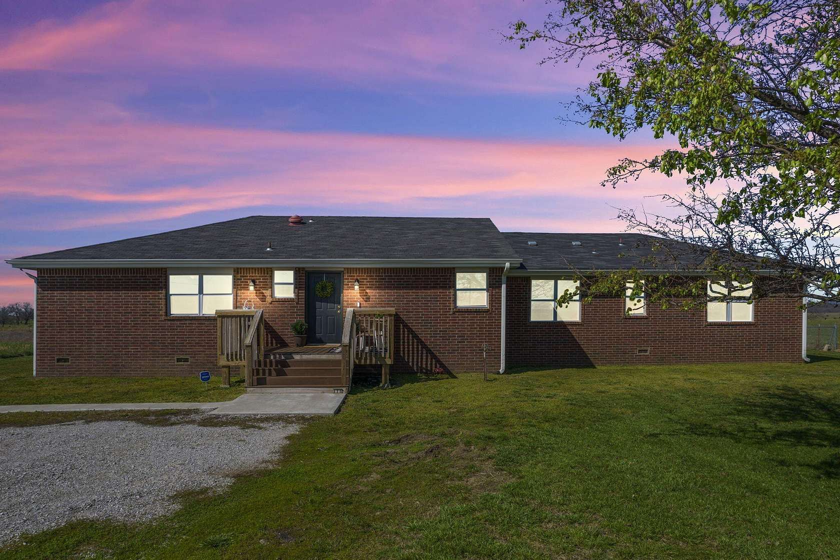 10 Acres of Land with Home for Sale in Bluejacket, Oklahoma