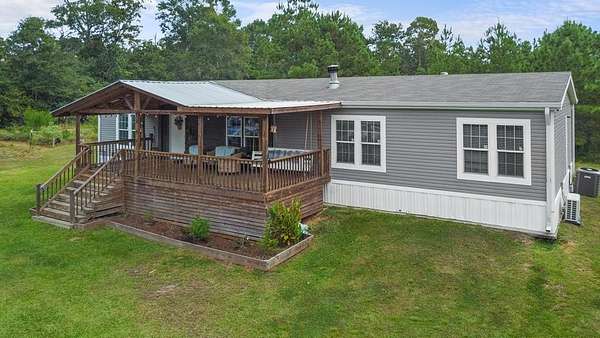 23.4 Acres of Agricultural Land with Home for Sale in Poplarville, Mississippi