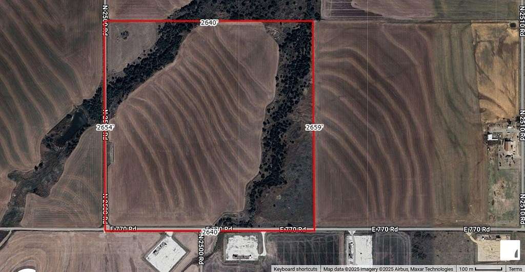 160 Acres of Agricultural Land for Sale in Watonga, Oklahoma