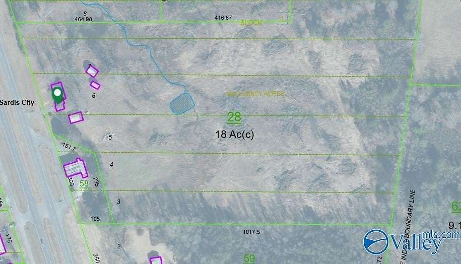 2 Acres of Commercial Land for Sale in Boaz, Alabama