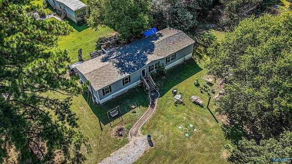 2 Acres of Residential Land with Home for Sale in Hazel Green, Alabama