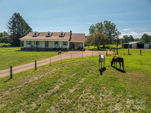 10.1 Acres of Land with Home for Sale in Vale, North Carolina