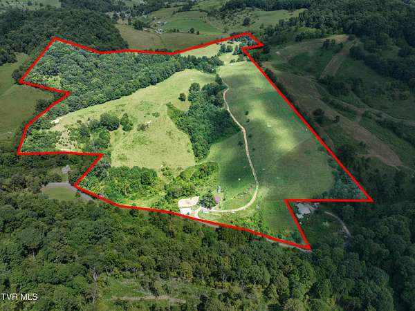 65.3 Acres of Land with Home for Sale in Bristol, Virginia