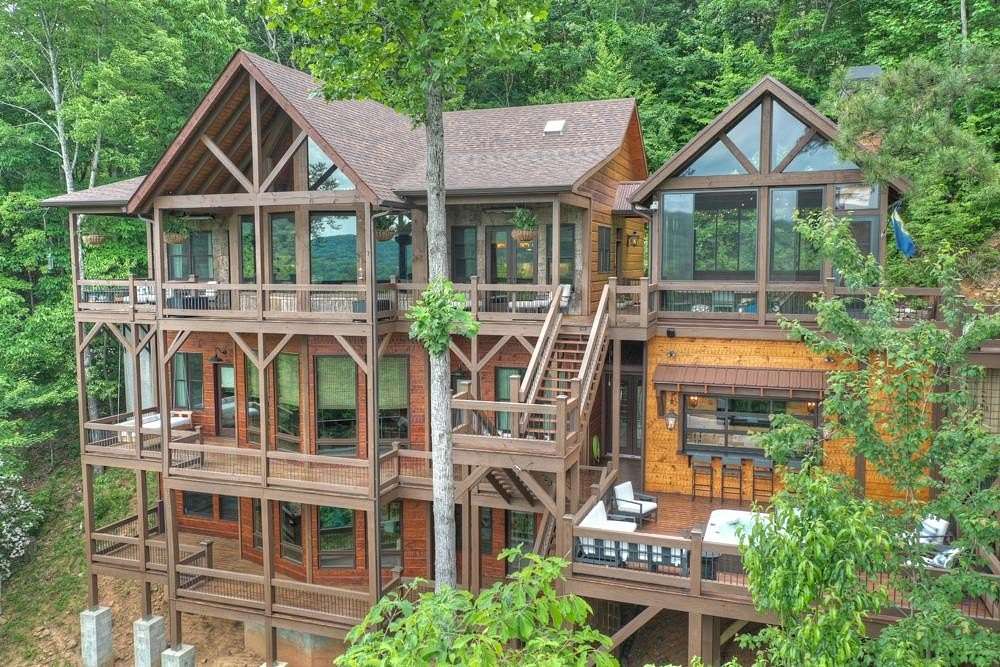 2 Acres of Residential Land with Home for Sale in Blue Ridge, Georgia