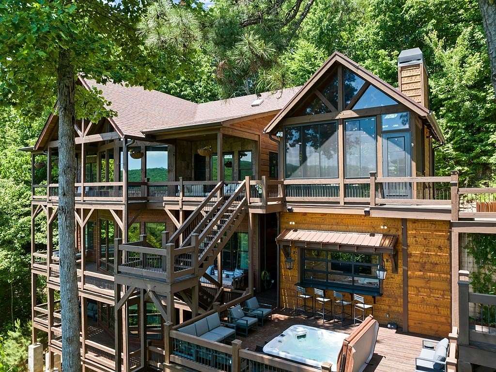 2 Acres of Land with Home for Sale in Blue Ridge, Georgia