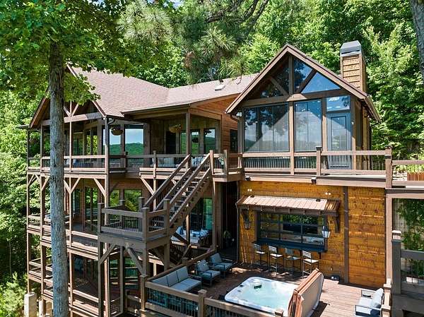2 Acres of Land with Home for Sale in Blue Ridge, Georgia