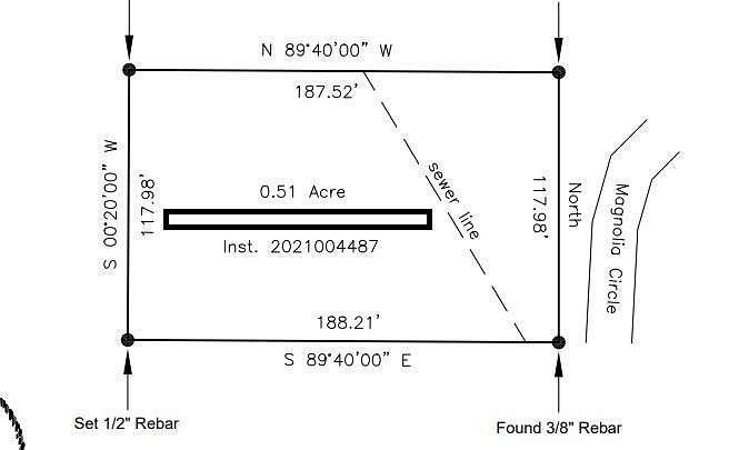 0.51 Acres of Residential Land for Sale in Pontotoc, Mississippi