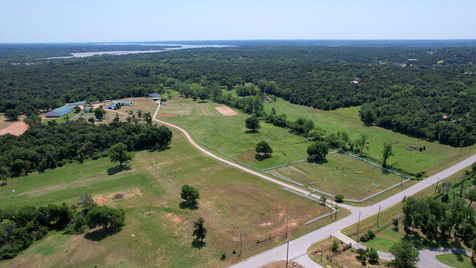 84 Acres of Agricultural Land with Home for Sale in Norman, Oklahoma