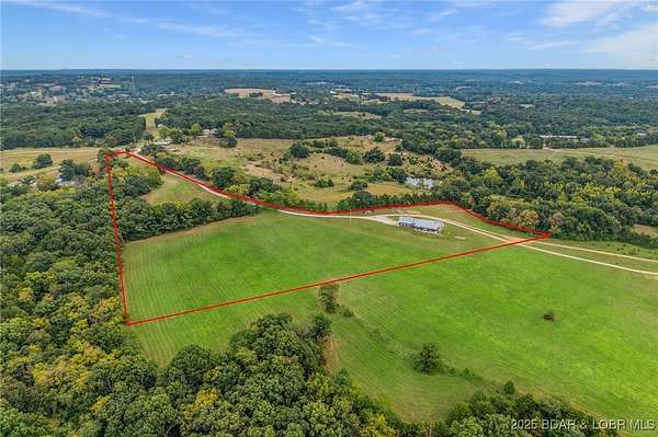 10 Acres of Land with Home for Sale in Eldon, Missouri