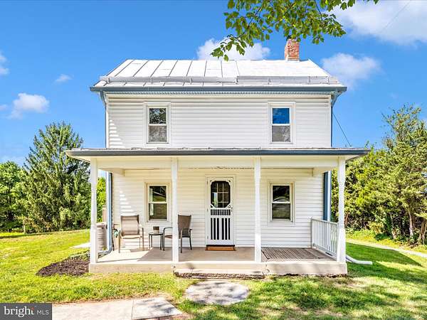 9.39 Acres of Residential Land with Home for Sale in Frederick, Maryland