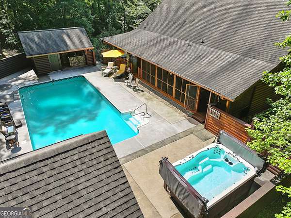 2.52 Acres of Residential Land with Home for Sale in Morganton, Georgia