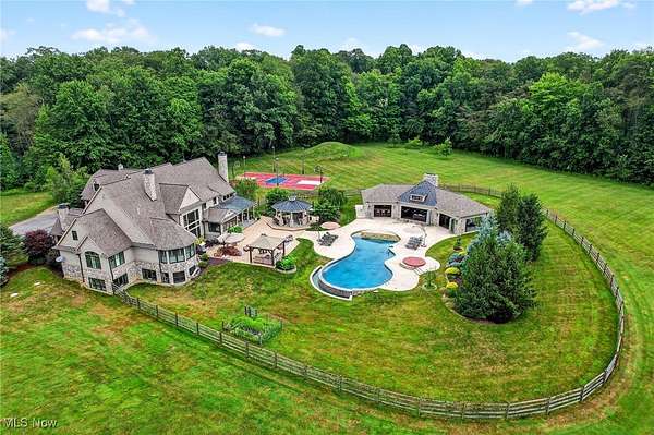 15 Acres of Land with Home for Sale in Chagrin Falls, Ohio