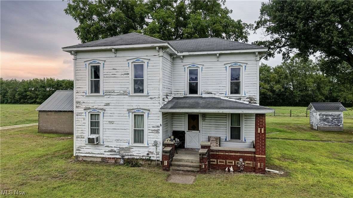 6.15 Acres of Residential Land with Home for Auction in West Lafayette, Ohio