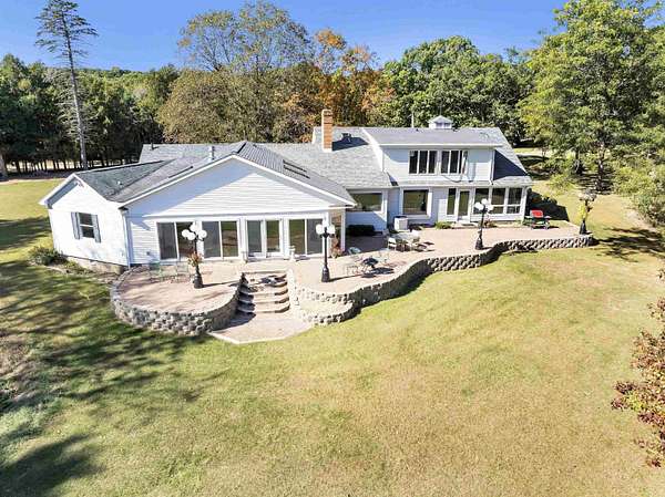 6 Acres of Residential Land with Home for Sale in Wautoma, Wisconsin