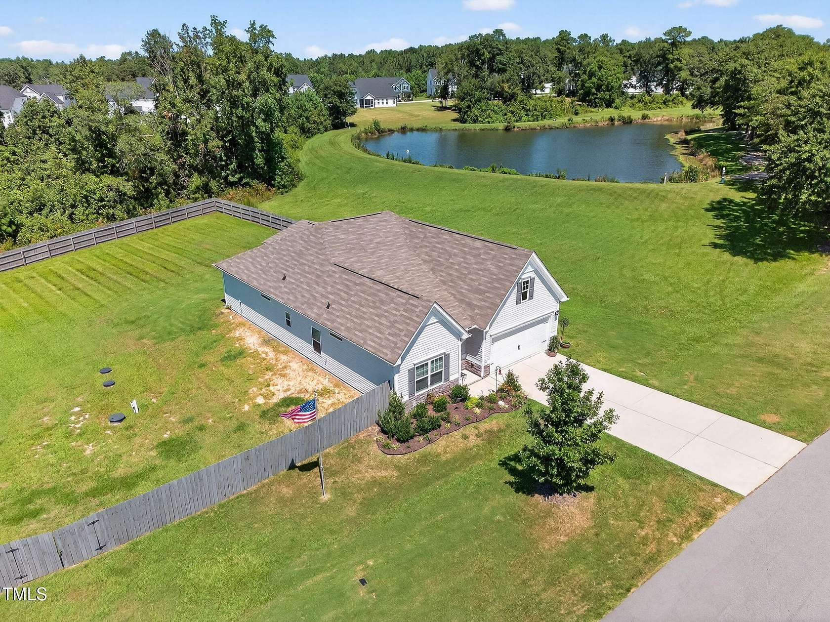 1.77 Acres of Residential Land with Home for Sale in Four Oaks, North Carolina