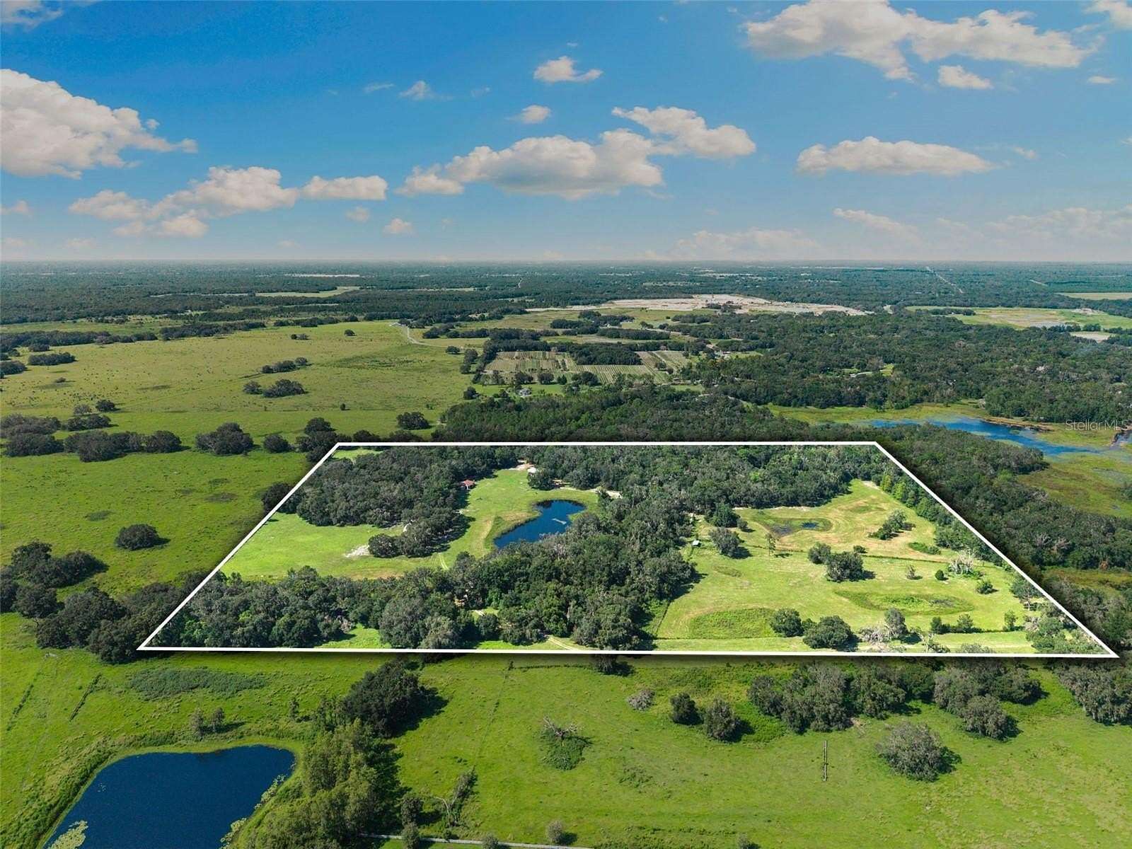 50.6 Acres of Land with Home for Sale in Spring Hill, Florida