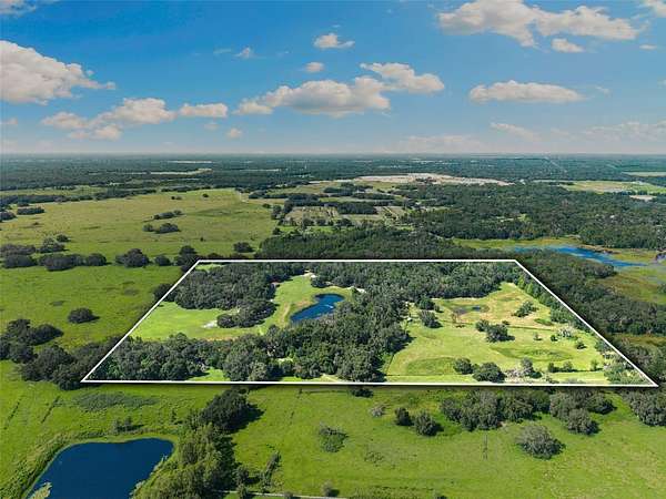 50.6 Acres of Land with Home for Sale in Spring Hill, Florida